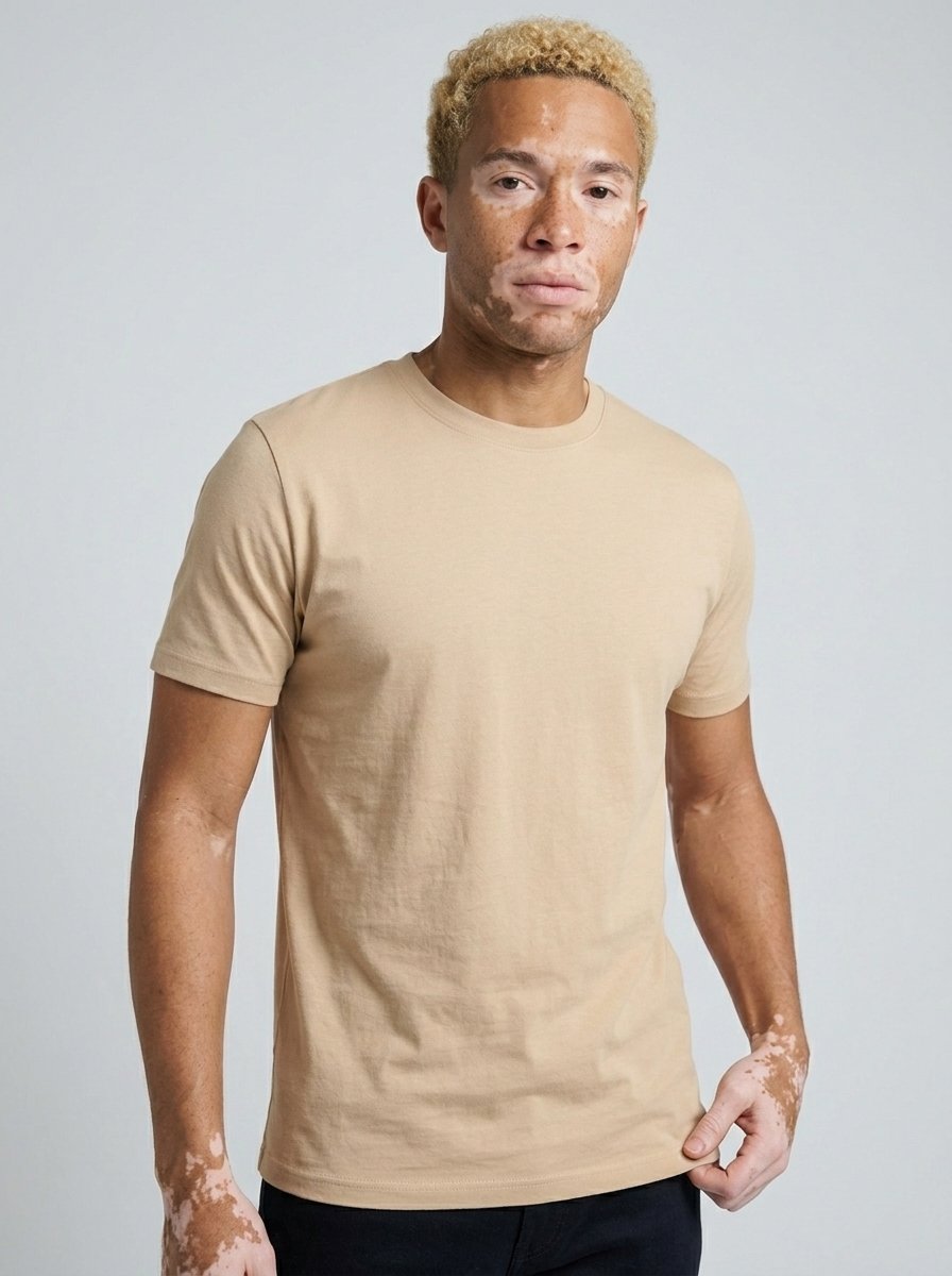 Camiseta Masculina 50.1 Premium 100% Algodão Pima Peruano Casual - Imagem 4