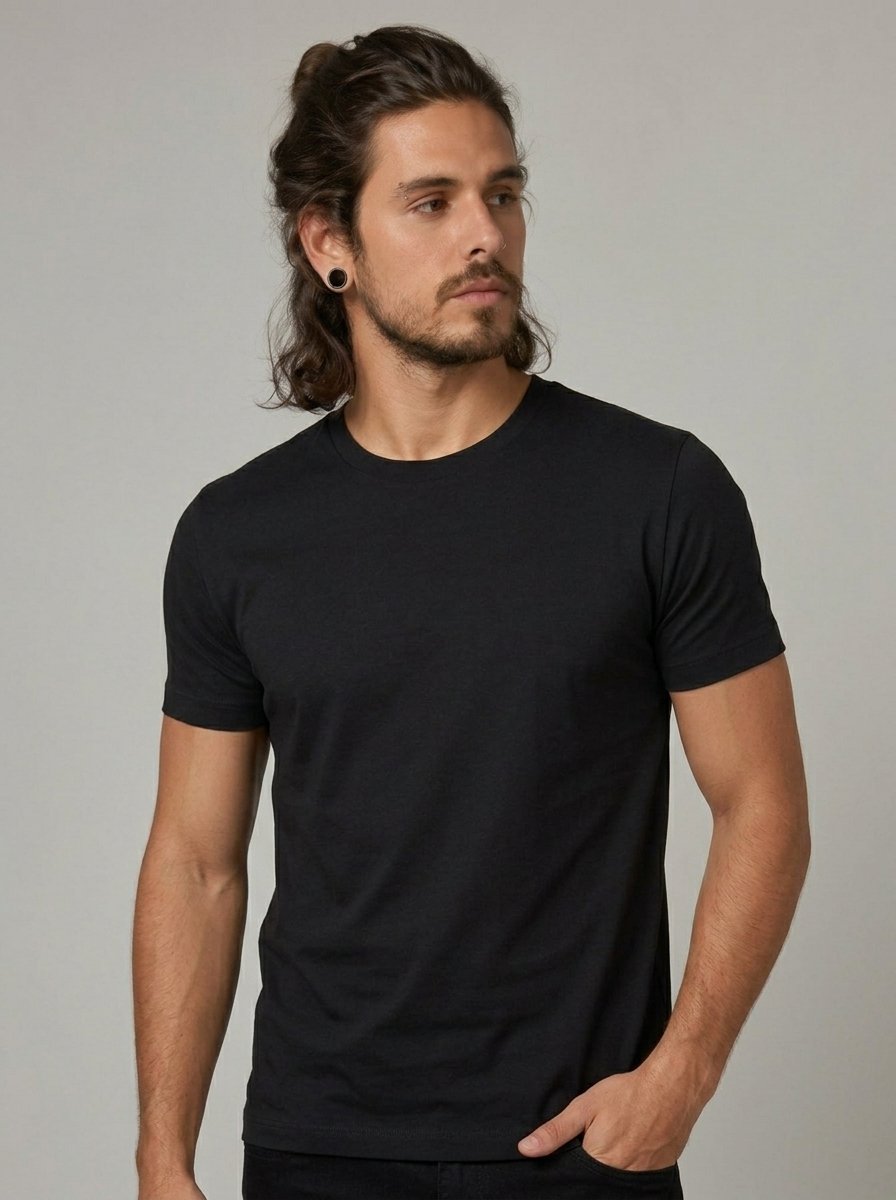 Camiseta Masculina 50.1 Premium 100% Algodão Pima Peruano Casual - Imagem 7