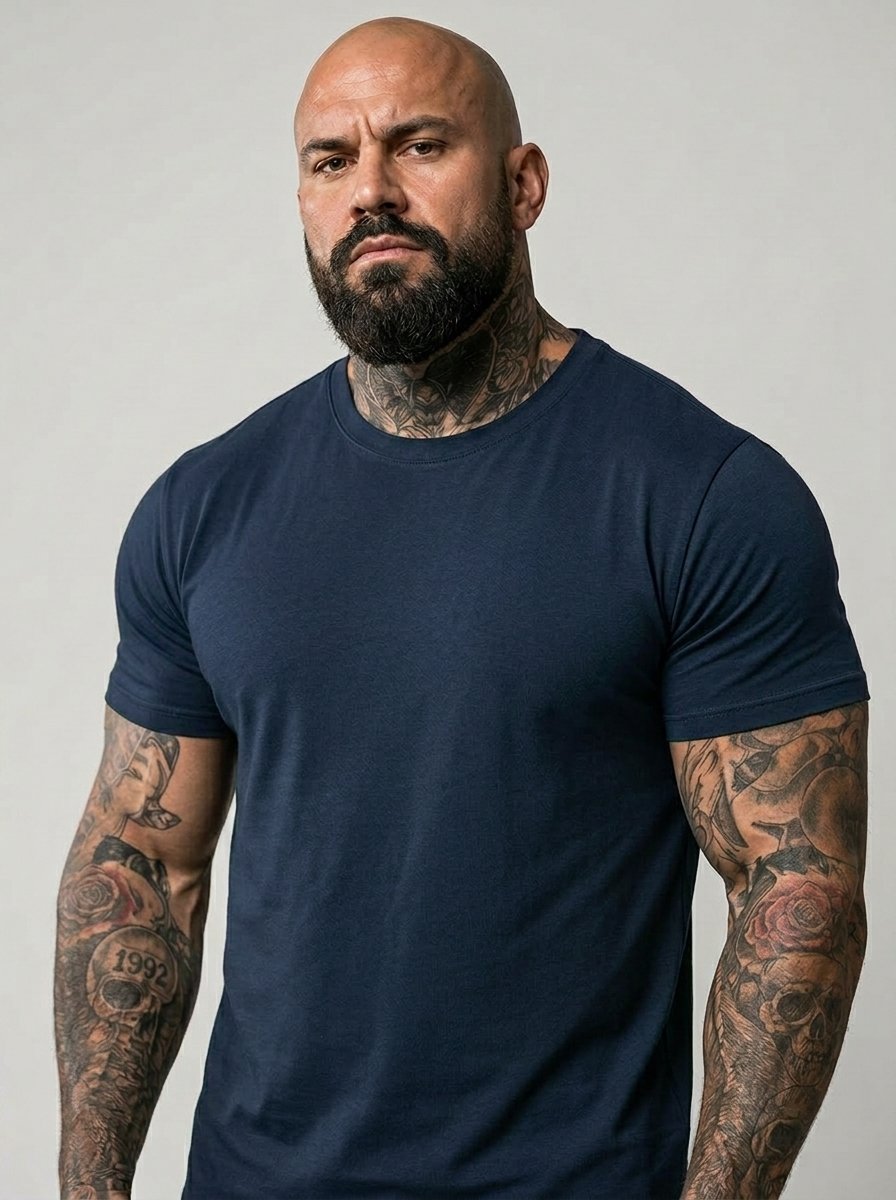 Camiseta Masculina 50.1 Premium 100% Algodão Pima Peruano Casual - Imagem 3